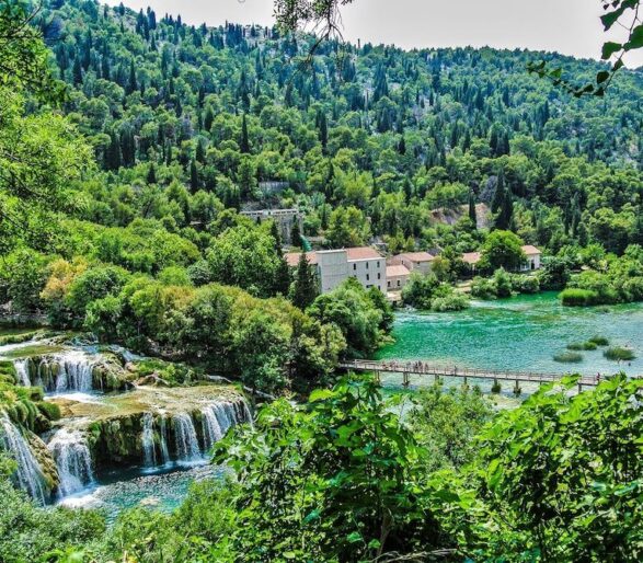 Transfer from Split to Zadar with Krka Waterfalls | Travel with a local driver